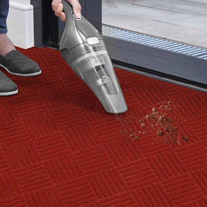 jxgzyy Red Carpet Runner for Party, Non-Slip Red Runner Rug for Hallway & Entryway, Durable Low-Pile Indoor Carpet, Easy to Clean, 2'11" x 9'10"