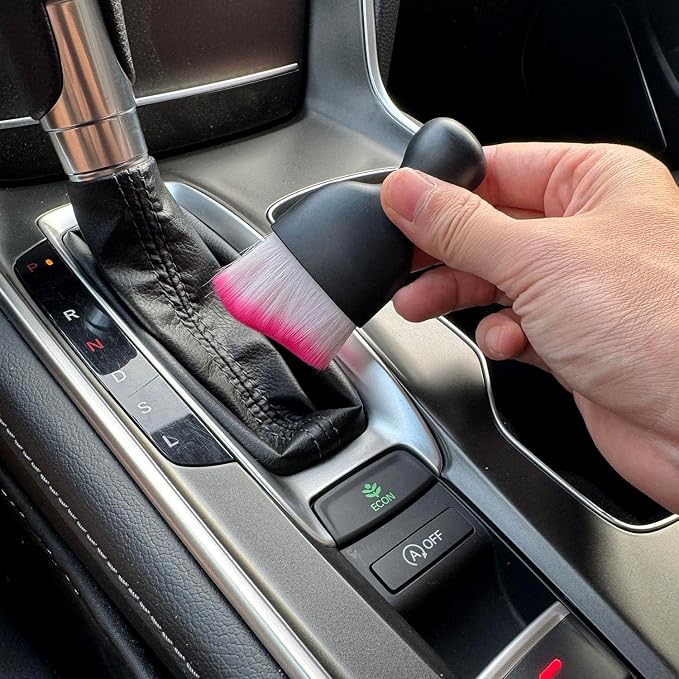 Car Detailing Brush, Soft Bristle Cleaning Brush, Scratch-Free Auto Duster Tool - Image 7