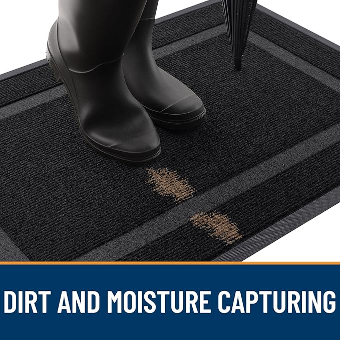 OLANLY Front Door Mat Indoor Outdoor Entrance, Waterproof All-Season, - Image 6