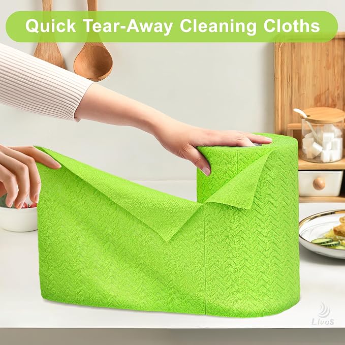 LIVOS Microfiber Cleaning Cloth Roll - Image 4