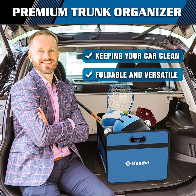 K KNODEL Car Trunk Organizer, Foldable Organizer - Image 5