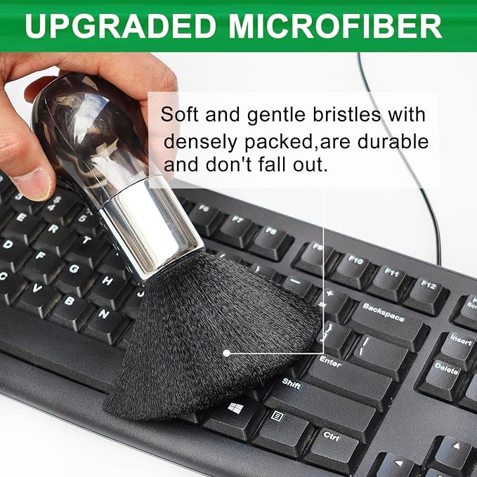 Microfiber Duster Brush with Soft Fibers, Dust Brushes, Efficient Dust Removal - Image 4