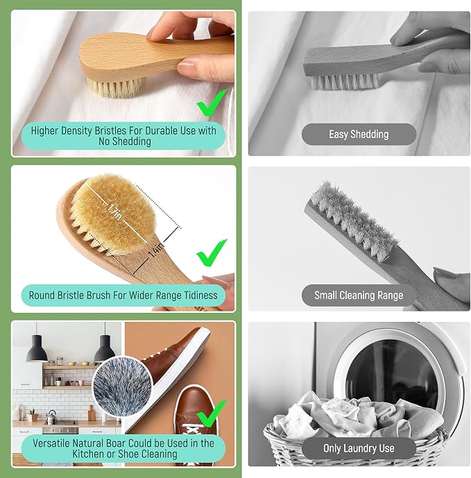 Laundry Stain Brush, Laundry Brush - Image 3
