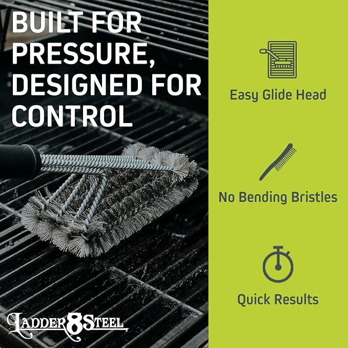 Jolly Green Products Heavy Duty Grill Brush - Image 2