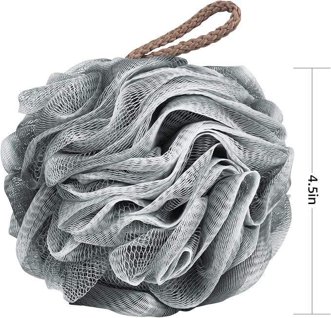 Fu Store Loofah Sponge Shower Loofahs 50g Bath Sponges Mesh Balls 4 Colors - Image 6