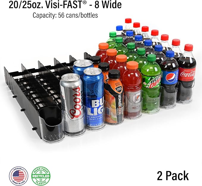 Display Technologies Fridge Organizer & Soda Can Dispenser - Image 8