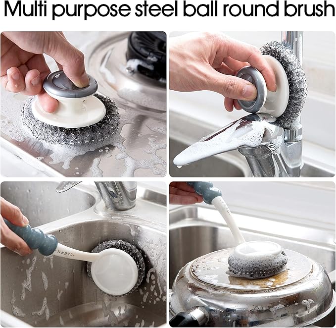 Stainless Steel Wool Scrubber - Image 5