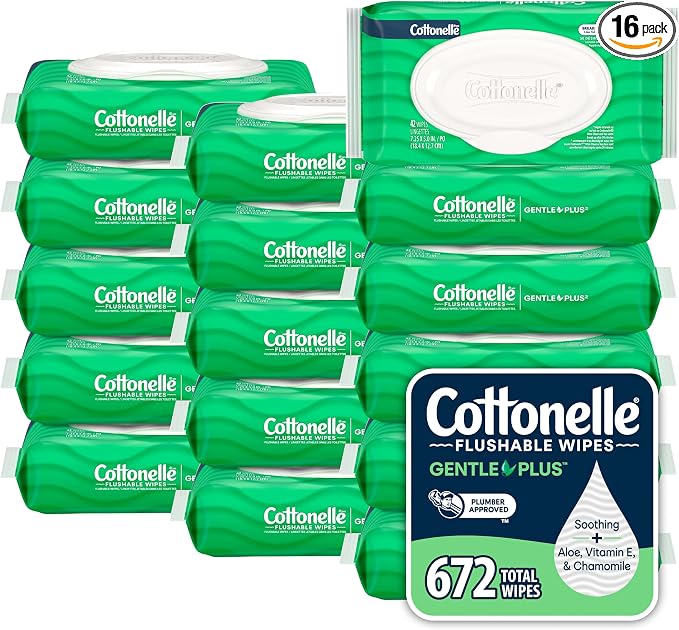 Cottonelle GentlePlus Flushable Wet Wipes by Cottonelle%C2%AE