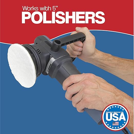 5" Non-Scratch Polishing Pad Hook & Loop Non-Woven Discs, Non-Abrasive - Image 4
