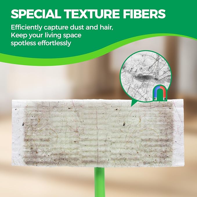 Dry Sweeping Cloths Mop Refills Disposable Sweeping Cloths Floor Dust Refills - Image 2
