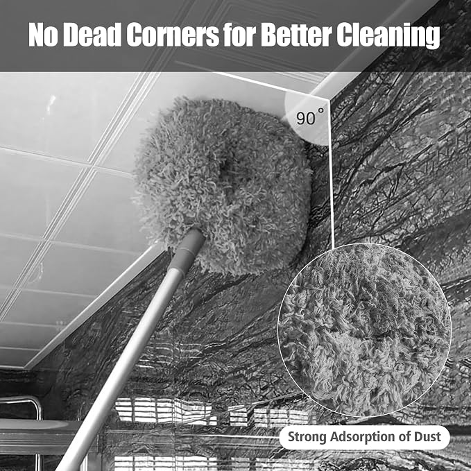Ceiling Fan Cleaner Duster, Extra Long Dusters - Image 5