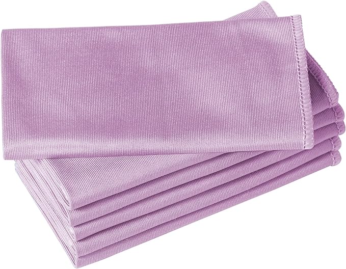 6 Pack Microfiber Glass Cleaning Cloth, 16 Inch X 16 Inch, Lint Free Quickly by Puomue