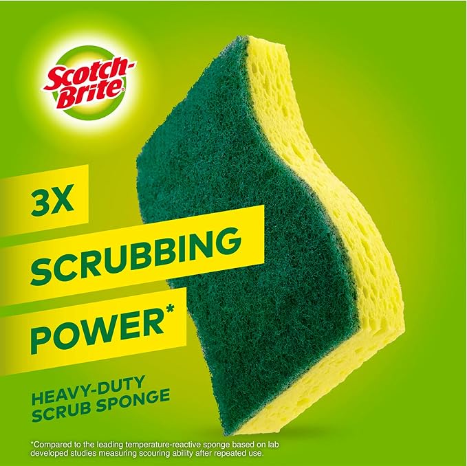 3M Heavy-Duty Kitchen Scrub Sponge, No Size - Image 9