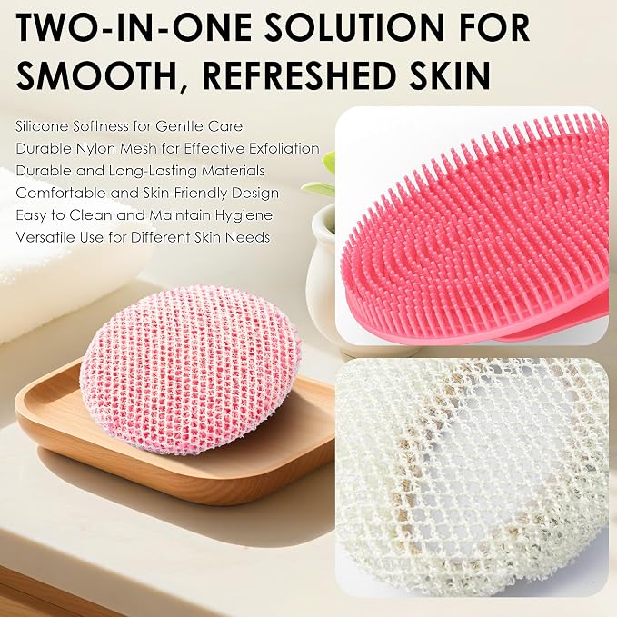 INNERNEED Food-Grade Silicone Body Scrubber Gentle Cleansing Brush - Image 4