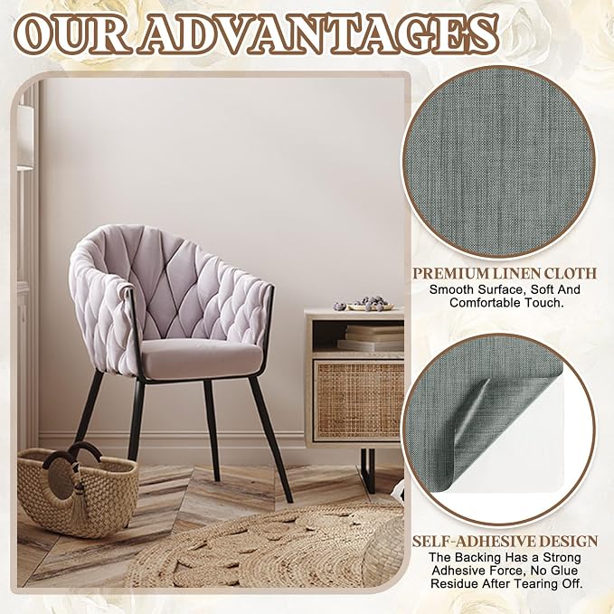 PATIKIL Linen Repair Patch, 8 x 11 Inch Self-Adhesive Linen Fabric Repair - Image 3