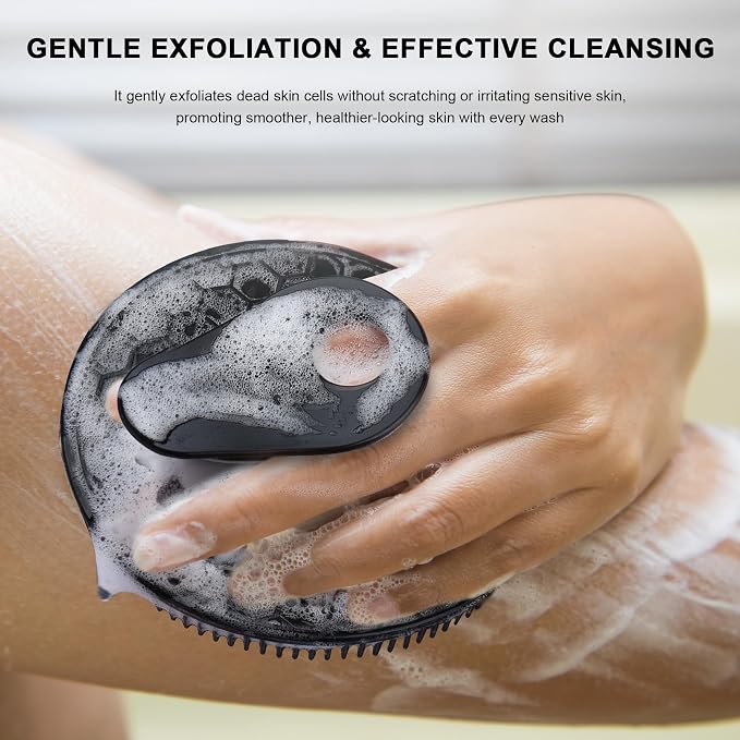 INNERNEED Food Grade Silicone Body Scrubber Gentle Exfoliating Brush - Image 5