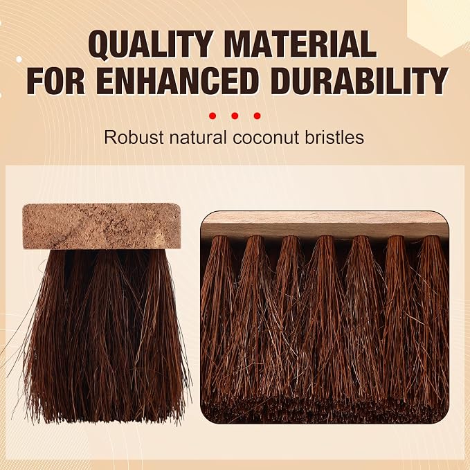 Vesici 6 Pcs Scrub Deck Brush Broom Heads Heavy Duty 19.7 x 2.4 Inch - Image 4