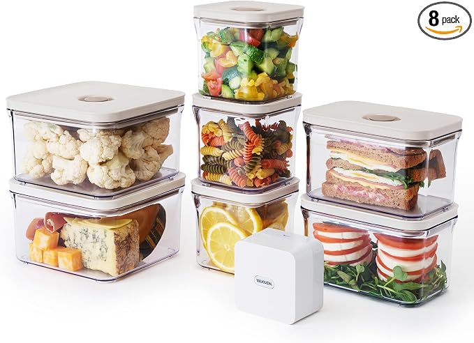 VAKUEN Premium Airtight Food Storage Container. Special Edition Mercury Color by Vakuen