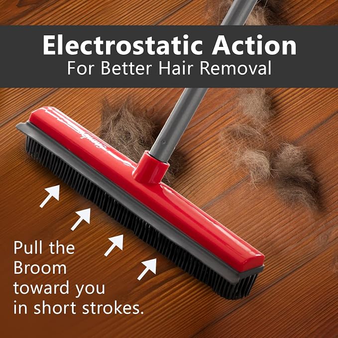 Stanley Home Products Rubber Broom – - Image 2