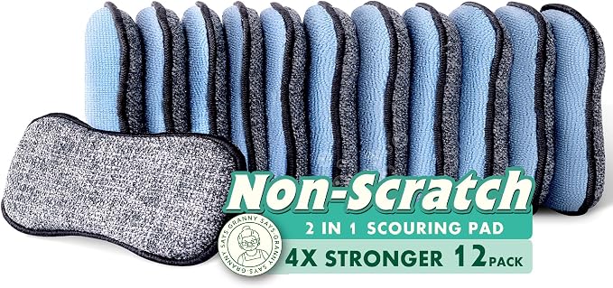 GRANNY SAYS Sponges Kitchen for Washing, Dish Washing Scrubbers, Scrubbing Pad by GRANNYSAYS
