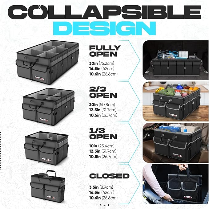 FORTEM Trunk Organizer with Cooler - Image 6