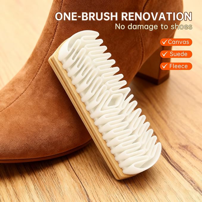 Suede Shoe Brush and Eraser Set, 2025 New Suede Cleaning Brush - Image 2