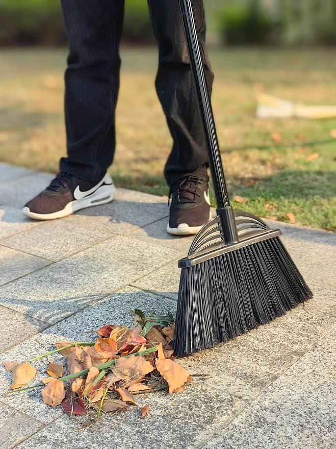 Four-Section Rod Long-Handled Broom, Heavy-Duty Broom, Angle Broom - Image 2