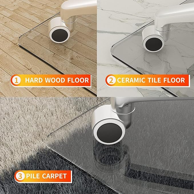 46" x 55" Chair Mat for Carpet - Image 5