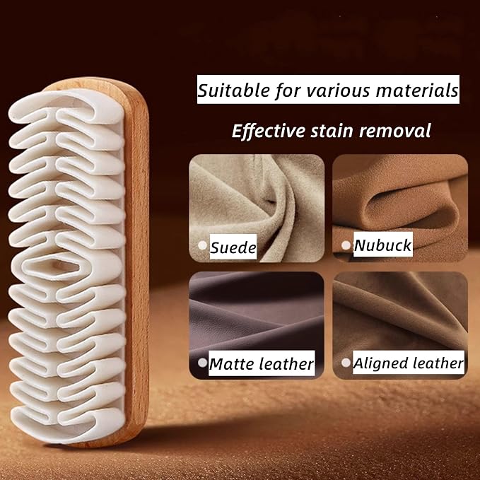 Suede Shoe Brush and Eraser, Suede Shoes Cleaner - Image 2