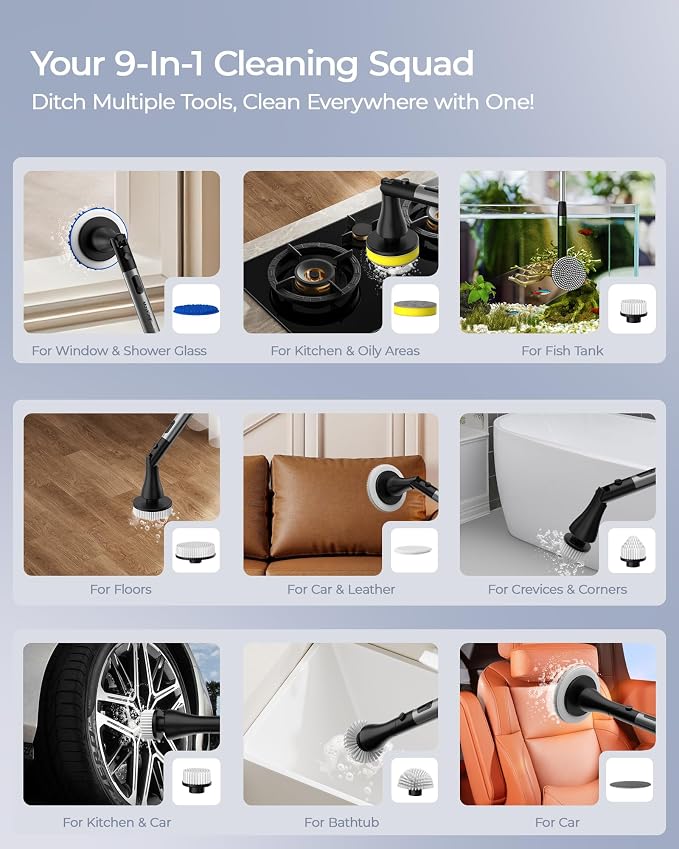 MayKing Electric Spin Scrubber - Image 5