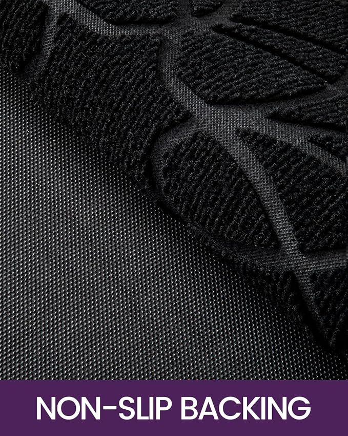 DEXI Front Door Mat Outside Entrance, Heavy Duty Non Slip Low Profile Doormat - Image 6