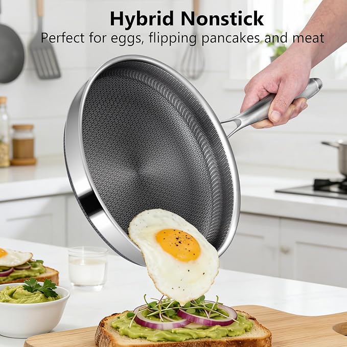 Non Stick Frying Pans, 12-inch - Image 3