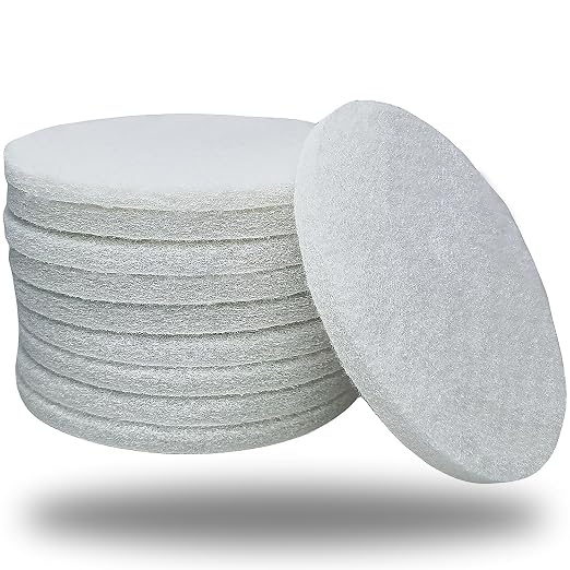 10 Pack 5" 2000 Grit Non-Scratch Polishing Pad Hook & Loop Discs, Non-Abrasive by SACKORANGE