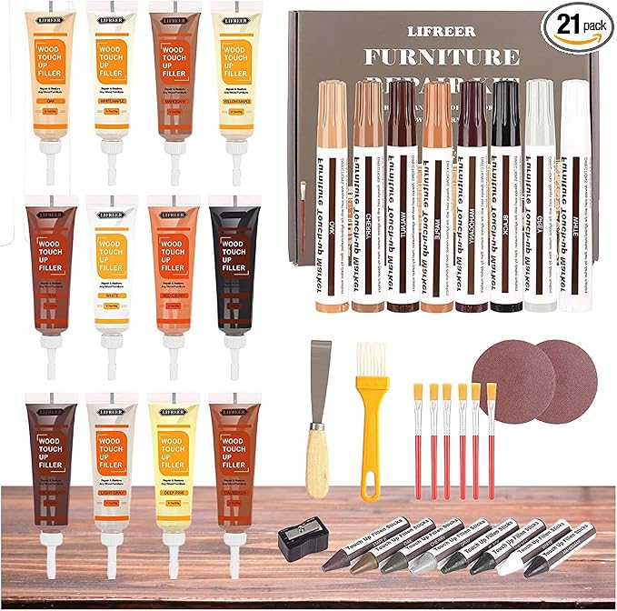 Lifreer Wood Furniture Repair Kit by Lifreer