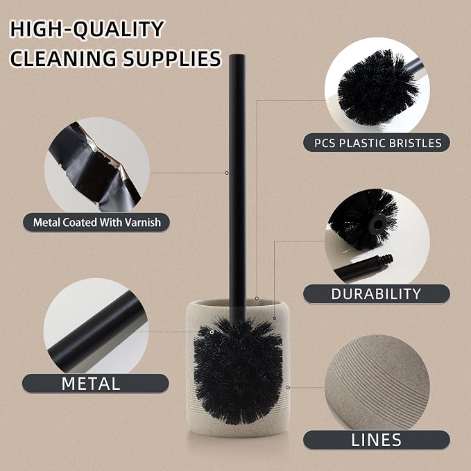 Toilet Brush and Holder Set - Image 4