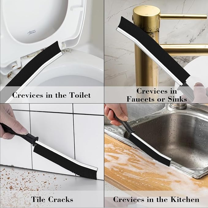 3 pcs Gap Cleaning Brush Hard Bristle Crevice Brush - Image 2