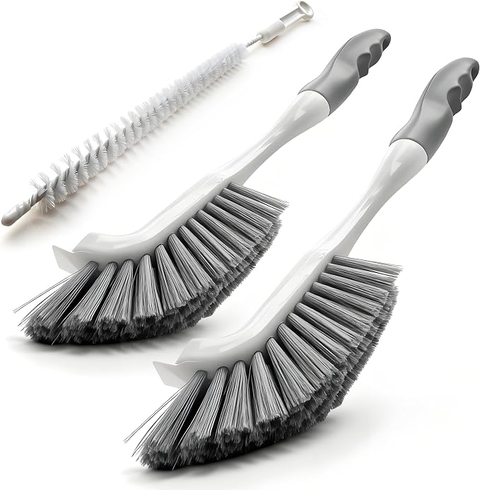 3 Pack Scrub Brush Set, Hard Bristle Brushes by Unknown