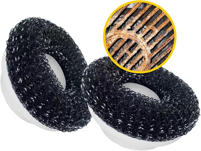Synoshi Steel Brush Heads for Electric Spin Scrubber | Designed for Heavy-Duty by Synoshi