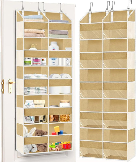 Over the Door Organizer 5 Tiers, Extra Large Behind Door Storage of 10 by Ofiray-home