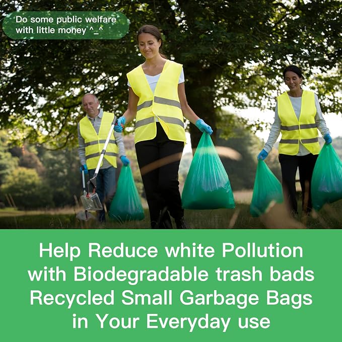 Small Biodegradable Trash Bags 1.2 Gallon - Image 7