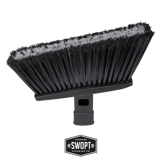 SWOPT Standard Multi-Surface Angle Broom Cleaning Head — Indoor and Outdoor - Image 4