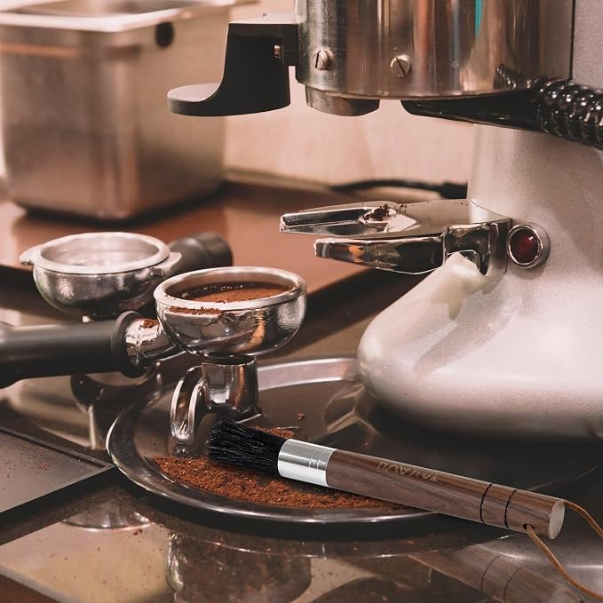 Takavu Coffee Grinder Cleaning Brush, Barista Brush - Image 5