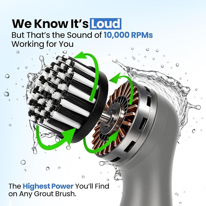 BEEST GroutCare 10000 Electric Spin Scrubber - Image 3