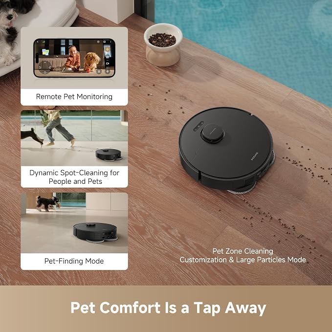 DREAME L40s Ultra AE Robot Vacuum and Mop Combo, 000Pa Suction, Self Emptying - Image 9