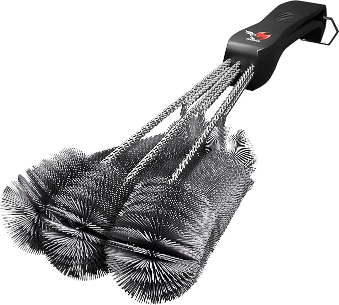 Kona 360 Clean Grill Brush – Powerful Grill Cleaner & BBQ Grill Brush by Kona