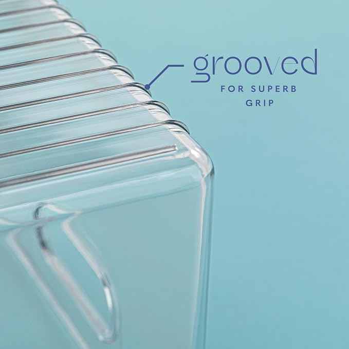 Plastic Food Storage 2 Pack Clear Container Bin - Image 5