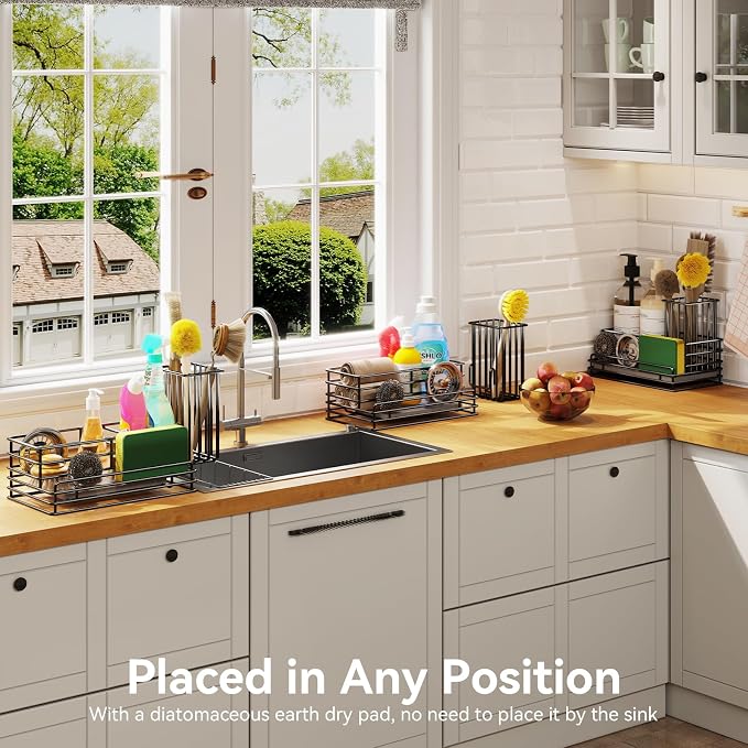Yofidra Kitchen Sink Caddy: Sink Sponge - Image 4