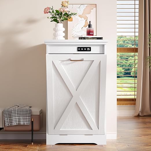 Betterhood TOLEAD Tilt Out Trash Can Cabinet, Hidden Trash Bin - Image 7