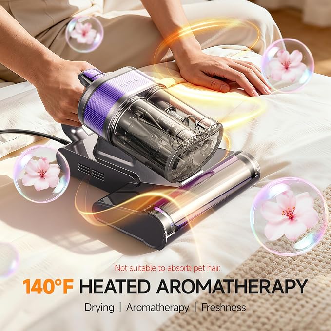 FEPPO Mattress Vacuum Cleaner, 4-in-1 Bed Vacuum Cleaner PRO, 16KPa Handheld - Image 4