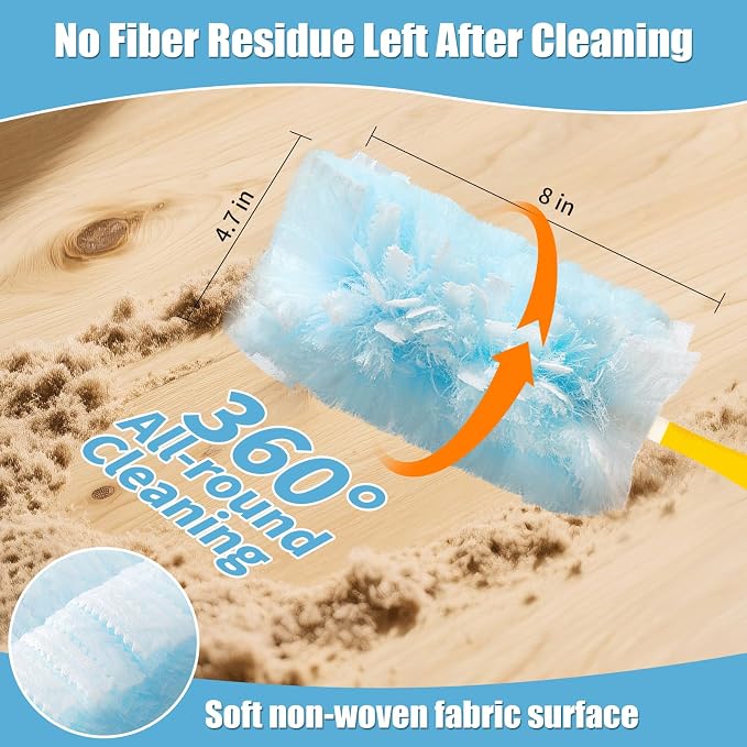 50 Count 360° Heavy Duty Duster Refills Compatible - Image 3